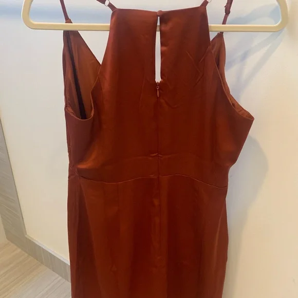 Lulu's Terracotta Mini Dress - Picture 4 of 4